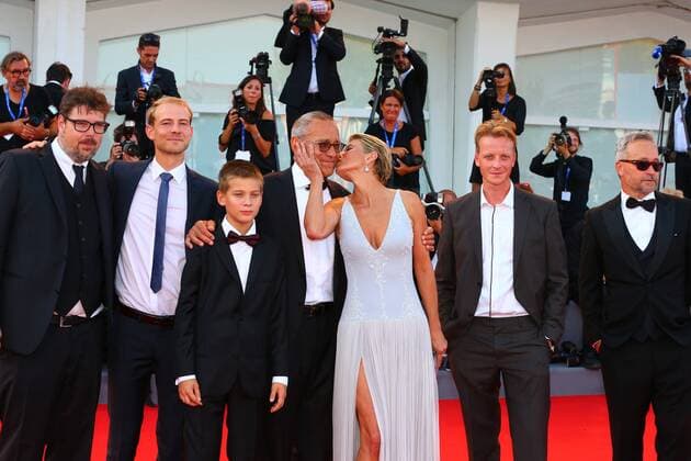 Filmfestspiele Venedig - Paradise Filmpremiere (160908) -- VENICE, Sept. 8, 2016 -- Cast members arrive for the premiere of Paradise during the 73rd Venice Film Festival in Venice, Italy, Sept. 8, 2016. ) ITALY-VENICE-FILM FESTIVAL-PARADISE-PREMIERE GongxBing 