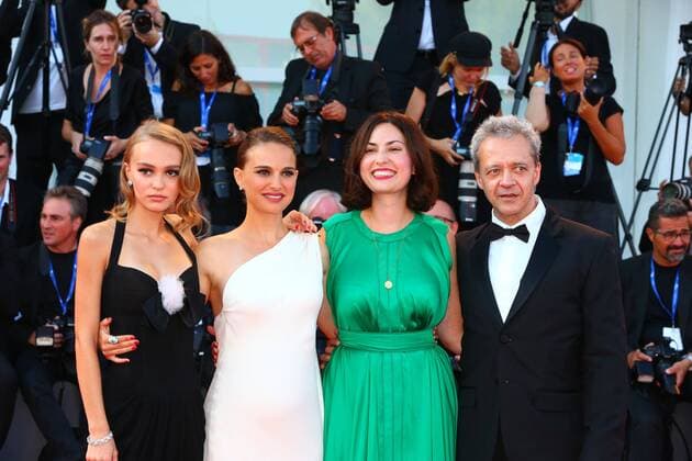 Filmfestspiele Venedig - Planetarium Filmpremiere (160908) -- VENICE, Sept. 8, 2016 -- Cast members arrive for the Premiere of movie Planetarium at the 73rd Venice Film Festival in Venice, Italy, Sept. 8, 2016. ) ITALY-VENICE-FILM FESTIVAL-PLANETARIUM-PREMIERE GongxBing 