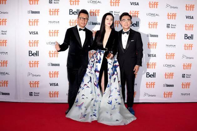 Toronto International Film Festival - I Am Not Madame Bovary Filmpremiere September 8, 2016 - Toronto, Ontario, Canada - (L-R) Actors GUO TAO, FAN BINGBING and DA PENG attend the I Am Not Madame Bovary premiere during the 2016 Toronto International Film Festival at Princess of Wales Theatre on September 8, 2016 in Toronto, Canada Toronto Canada - ZUMAv53_