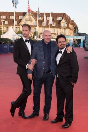 Festival du Cinema Americain in Deauville - War On Everyone Filmpremiere 211186 Arnal-Bar Starface 2016-09-08 Deauville France 42nd Deauville American Film festival. Red Carpet de War on everyone . 42e Festival du cinema americain de Deauville. Michael Pena. Alexander Skarsgard. Pena, Michael; Skarsgard, Alexander  Copyright: xArnal-Barx STAR_211186_016