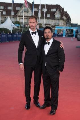 Festival du Cinema Americain in Deauville - War On Everyone Filmpremiere 211186 Arnal-Bar Starface 2016-09-08 Deauville France 42nd Deauville American Film festival. Red Carpet de War on everyone . 42e Festival du cinema americain de Deauville. Alexander Skarsgard. Michael Pena. Pena, Michael; Skarsgard, Alexander  Copyright: xArnal-Barx STAR_211186_024