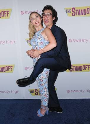 September 8, 2016 - Los Angeles, CA, United States - 08 September 2016 - Los Angeles, California. Audrey Whitby, Joey Bragg. The Standoff Los Angeles premiere held at Regal LA Live. Photo Credit: AdMedia Los Angeles United States - ZUMAa123