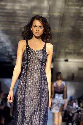 New York Fashion Week - Ann Amour Modenschau USA: Ane Amour Spring-Summer 2017 Runway Show Ane Amour presents her Spring-Summer 2017 collection as part of the New York Fashion Week.  JohanaxToro