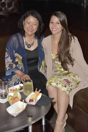Patti Yasutke mit Gast bei der After-Party der Weltpremiere der Sci-Fi Parodie Unbelievable!!!!! im Ohm Nightclub. Los Angeles, 07.09.2016 Foto:xD.xStarbuckx xFuturexImage