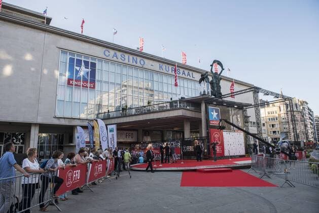Illustration picture taken during the premiere of Everybody Happy , opening film of the tenth edition of the Oostende Film festival, in Oostende, Friday 09 September 2016.  JONASxROOSENS 04927469