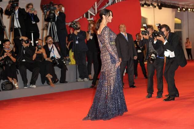 73rd Venice Film Festival, Red Carpet film On the milky road . Pictured: Monica Bellucci  Copyright: xAlbertoxTerenghi Veneziax2016x