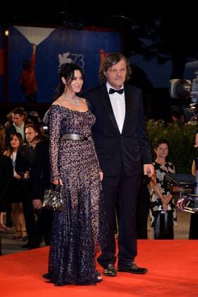 73rd Venice Film Festival, Red Carpet film On The Milky Road . Pictured: Monica Bellucci, Emir Kusturica  Copyright: xSimonexComi Veneziax2016x