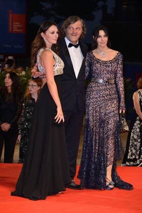 73rd Venice Film Festival, Red Carpet film On The Milky Road . Pictured: Sloboda Micalovic, Emir Kusturica, Monica Bellucci  Copyright: xSimonexComi Veneziax2016x