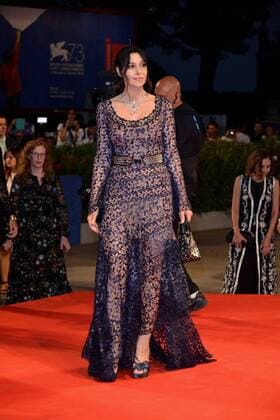 73rd Venice Film Festival, Red Carpet film On The Milky Road . Pictured: Monica Bellucci  Copyright: xSimonexComi Veneziax2016x