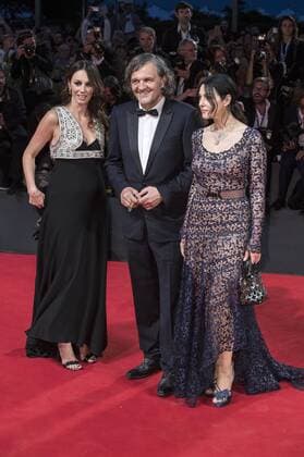 Sloboda Micalovic, Emir Kusturica and Monica Bellucci attending the On the Milky Road premiere at the 73rd Venice International Film Festival on September 09, 2016 Foto:xDaziramx xFuturexImage