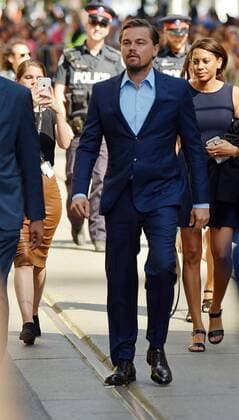 Toronto International Film Festival - Before the Flood Filmpremiere Leonardo DiCaprio arrives at the Toronto International Film Festival premiere of Before The Flood at the Princess of Wales Theatre in Toronto, Canada on September 9, 2016.  TOR2016090905 CHRISTINExCHEW