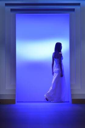 New York Fashion Week - Cushnie et Ochs Modenschau A model walks on the runway at the Cushnie Et Ochs show during New York Fashion Week: The Shows at The Dock, Skylight at Moynihan Station in New York City on September 9, 2016.  NYP20160909974 ANDREAxHANKS