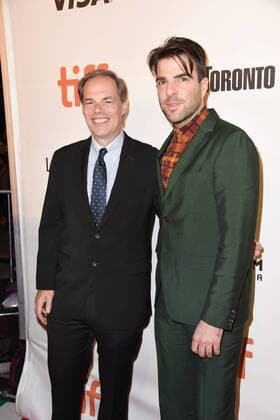 Toronto International Film Festival - Snowden Filmpremiere September 9, 2016 - Toronto, Ontario, Canada - Executive producer TOM ORTENBERG (L)) and actor ZACHARY QUINTO attend the Snowden premiere during the 2016 Toronto International Film Festival at Roy Thomson Hall on September 9, 2016 in Toronto, Canada Toronto Canada - ZUMAv53_