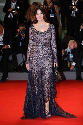 Filmfestspiele Venedig - On The Milky Road Premiere (160909) -- VENICE, Sept. 9, 2016 -- Actress Monica Bellucci arrives for the premiere of the movie Na Mlijecnom Putu (On The Milky Road) at the 73rd Venice Film Festival in Venice, Italy, on Sept. 9, 2016. ) ITALY-VENICE-FILM FESTIVAL-ON THE MILKY ROAD JinxYu 