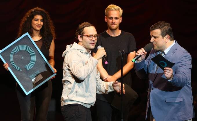 Tempodrom Berlin, Konzert von Bosse Bosse, Axel Bosse Lieblings-Solokünstler Preis Für Popkultur 2016