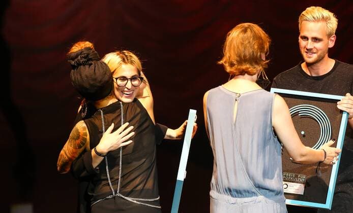 Tempodrom Berlin, Konzert von Mine Mine, Jasmin Stocker Lieblings-Solokünstlerin Preis Für Popkultur 2016