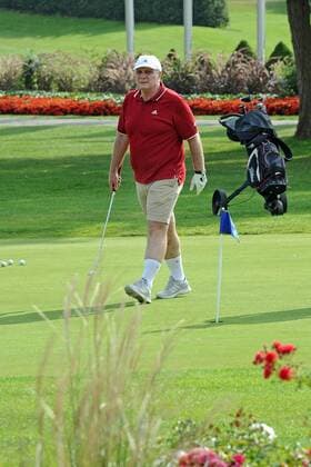 5. Aktion Kinderträume Golf Cup . Ulrich Uli Hoeneß anläßlich des 5. Aktion Kinderträume Golf Cup am 09.09.2016 in St. Leon-Rot.