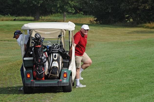 5. Aktion Kinderträume Golf Cup . Ulrich Uli Hoeneß anläßlich des 5. Aktion Kinderträume Golf Cup am 09.09.2016 in St. Leon-Rot.