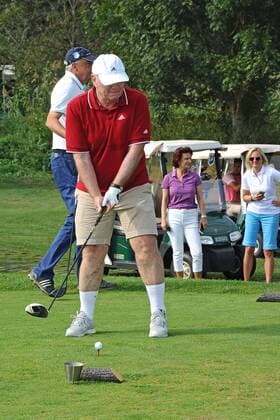5. Aktion Kinderträume Golf Cup . Ulrich Uli Hoeneß anläßlich des 5. Aktion Kinderträume Golf Cup am 09.09.2016 in St. Leon-Rot.