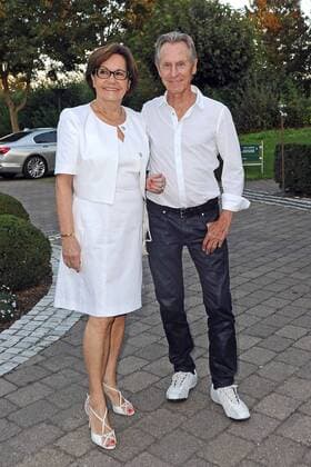 5. Aktion Kinderträume Golf Cup . Winfried Rothermel ( Geschäftsführer der Firma ABC-Druck ) mit seiner Ehefrau Inge anläßlich des 5. Aktion Kinderträume Golf Cup am 09.09.2016 in St. Leon-Rot.