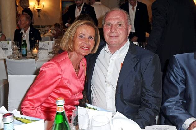 5. Aktion Kinderträume Golf Cup . Ulrich Uli Hoeneß und Jimmy Schmied anläßlich des 5. Aktion Kinderträume Golf Cup am 09.09.2016 in St. Leon-Rot.