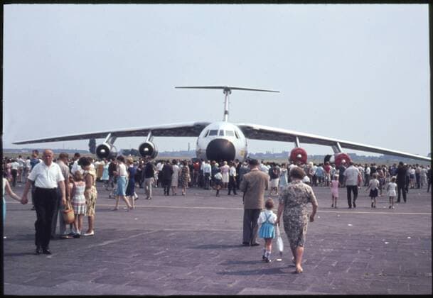 Flughafen Tempelhof GER, Berlin,20160701, Aufnahme, ca.1968, Flughafen Tempelhof, Tag der offenen Tür, mit amerikanishen Streitkräften
