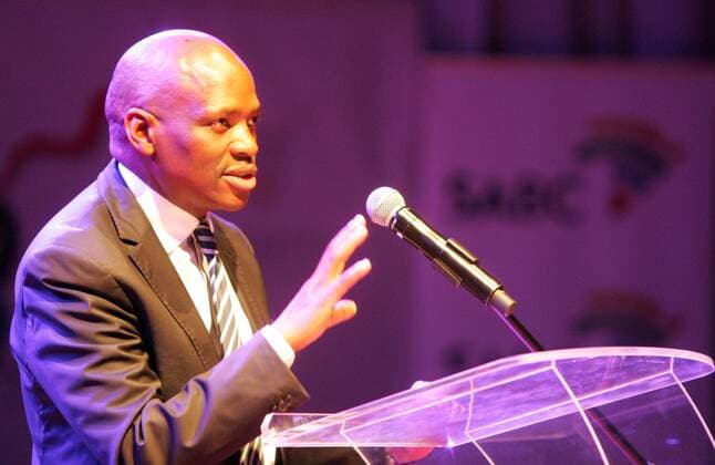 Moshito Music Conference and Exhibition at SABC JOHANNESBURG, SOUTH AFRICA ? SEPTEMBER 08: SABC COO Hlaudi Motsoeneng speaks during the Moshito Music Conference and Exhibition at the SABC on September 08, 2016 in Johannesburg, South Africa. Speaking during the conference, Motsoeneng promised to do root out corruption at the corporation. ( Gallo00060951