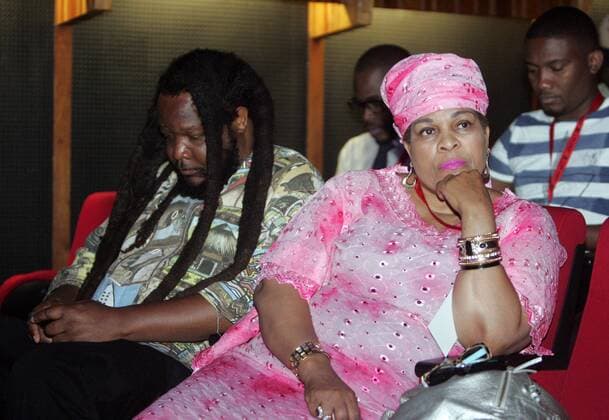 Moshito Music Conference and Exhibition at SABC JOHANNESBURG, SOUTH AFRICA ? SEPTEMBER 08: Jah Seed and Deborah Fraser during the Moshito Music Conference and Exhibition at the SABC on September 08, 2016 in Johannesburg, South Africa. Speaking during the conference, SABC COO Hlaudi Motsoeneng promised to do root out corruption at the corporation. ( Gallo00060968