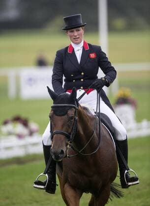 . 10 09 2016. Woodstock, United Kingdom. Blenheim Palace International Horse Trials. Blenheim Palace. Zara Tindall rides her horse Watkins in four day event.  xi-Imagesx IIM-13414-0004