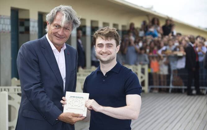 Themen der Woche Bilder des Tages 211274 Arnal-Bar Starface 2016-09-10 Deauville France 42nd Deauville American Film Festival. Tribute to Daniel Radcliff Radcliffe, Daniel  Copyright: xArnal-Barx STAR_211274_017