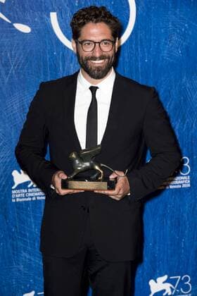 Filmfestspiele Venedig - Die Preisträger IPP DanieleCifal 10 09 2016 73. Mostra Internazionale d Arte Cinematografica Festival del Cinema di Venezia Filmfestival - Premio Orizzonti - Bester Schauspieler Nuno Lopes  0