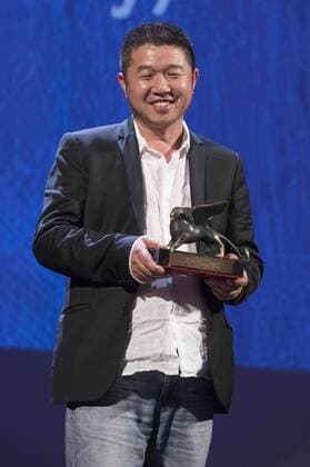 Director Wang Bing wins award Best Screenplay in ORIZZONTI COMPETITION for the movie Ku Qian at the award ceremony at the 73rd Venice International Film Festival on September 10, 2016 Foto:xDaziramx xFuturexImage