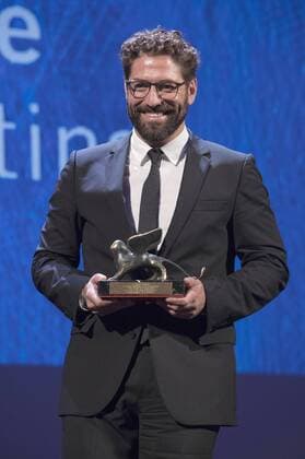Actor Nuno Lopes wins prize Best Actor in ORIZZONTI COMPETITION for the movie Sao Jorge at the award ceremony at the 73rd Venice International Film Festival on September 10, 2016 Foto:xDaziramx xFuturexImage