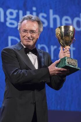 Actor Oscar Martinez wins Coppa Volpi best actor for the movie El Ciudadano ilustre at the award ceremony at the 73rd Venice International Film Festival on September 10, 2016 Foto:xDaziramx xFuturexImage