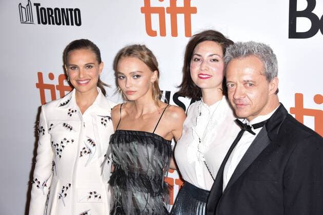 September 10, 2016 - Toronto, Ontario, Canada - Actresses NATALIE PORTMAN, LILY-ROSE DEPP, AMIRA CASAR and actor EMMANUEL SALINGER attend the Planetarium premiere during the 2016 Toronto International Film Festival at Roy Thomson Hall on September 10, 2016 in Toronto, Canada Toronto Canada - ZUMAv53_