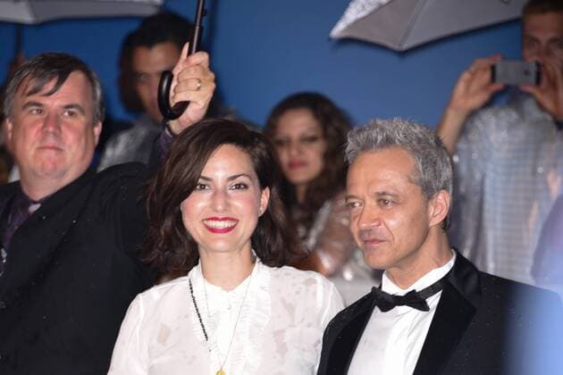 September 10, 2016 - Toronto, Ontario, Canada - Actress AMIRA CASAR and actror EMMANUEL SALINGER attend Planetarium premiere during the 2016 Toronto International Film Festival at Roy Thomson Hall on September 10, 2016 in Toronto, Canada Toronto Canada - ZUMAv53_
