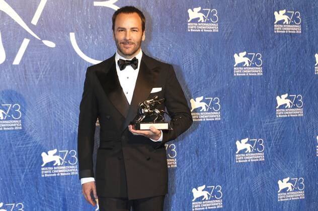 Tom Ford mit dem Großen Jurypreis Silberner Löwe für Nocturnal Animals beim Preisträger Photocall auf der Biennale di Venezia 2016 73. Internationale Filmfestspiele von Venedig, 10.09.2016 Foto:xD.xBedrosianx xFuturexImage
