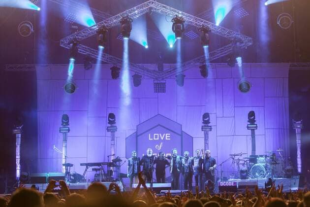 Spanish music Love of Lesbian at Dcode music festival in Madrid. September 10, 2016.  (20160910034)
