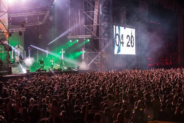 Spanish music Love of Lesbian at Dcode music festival in Madrid. September 10, 2016.  (20160910027)