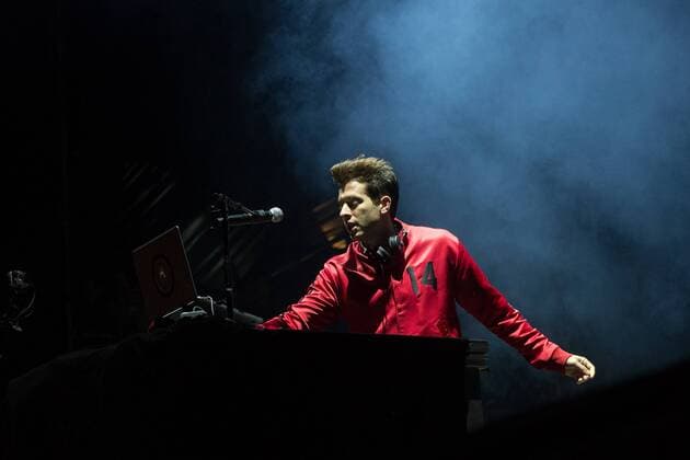 English dj Mark Ronson at Dcode music festival in Madrid. September 10, 2016.  (20160910001)