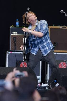 English music Nothing but thieves at Dcode music festival in Madrid. September 10, 2016.  (20160910020)