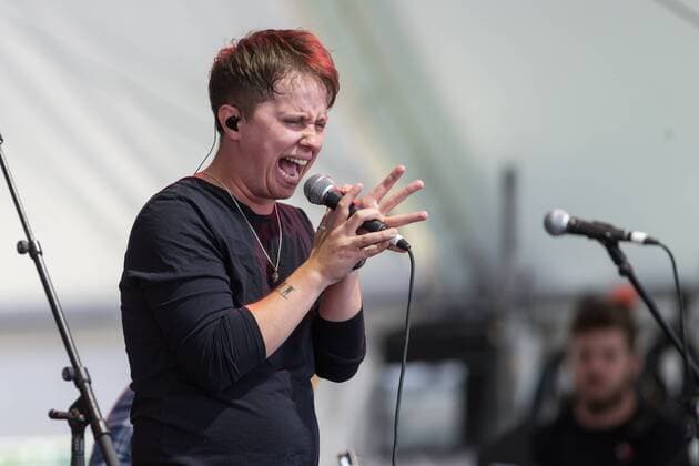 English music Nothing but thieves at Dcode music festival in Madrid. September 10, 2016.  (20160910022)