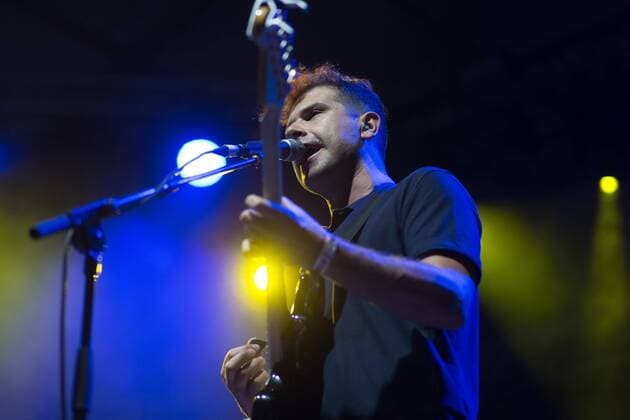 Spanish music Triangulo de Amor Bizarro at Dcode music festival in Madrid. September 10, 2016.  (20160910015)