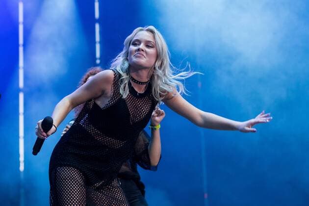 Swedish music Zara Larsson at Dcode music festival in Madrid. September 10, 2016.  (20160910025)