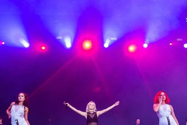 Swedish music Zara Larsson at Dcode music festival in Madrid. September 10, 2016.  (20160910003)