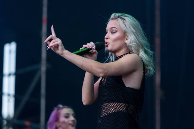 Swedish music Zara Larsson at Dcode music festival in Madrid. September 10, 2016.  (20160910019)