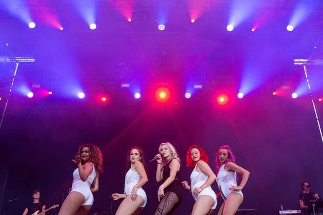 Swedish music Zara Larsson at Dcode music festival in Madrid. September 10, 2016.  (20160910008)