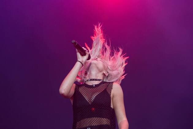 Swedish music Zara Larsson at Dcode music festival in Madrid. September 10, 2016.  (20160910012)