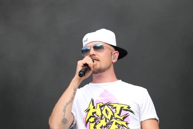 Jan Delay von der Band Beginner beim Lollapalooza Festival am 11. September 2016 im Treptower Park in Berlin. Jan Delay of the band Beginner performs during the Lollapalooza festival on 11 September 2016 at Treptower Park in Berlin, Germany. Lollapalooza Berlin