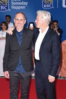 September 12, 2016 - Toronto, Ontario, Canada - Writer Director JOSEPH CEDAR and actror RICHARD GERE attend Norman: The Moderate Rise and Tragic Fall of a New York Fixer premiere during the 2016 Toronto International Film Festival at Roy Thomson Hall on September 12, 2016 in Toronto, Canada Toronto Canada - ZUMAv53_